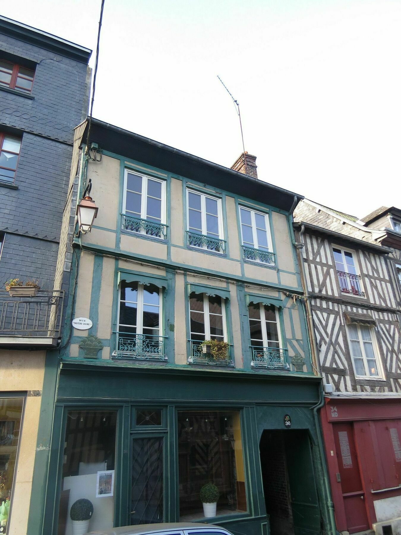 Appartement Le Notre Dame Honfleur Eksteriør bilde